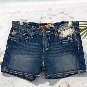 Big Star Distressed Denim Shorts